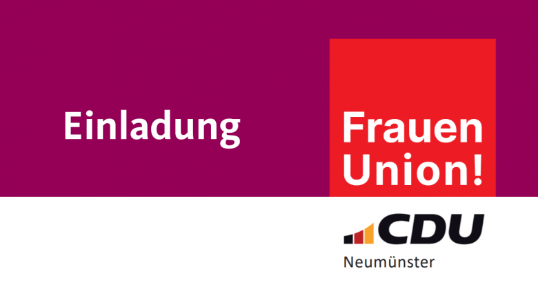 Einladung der Frauen Union