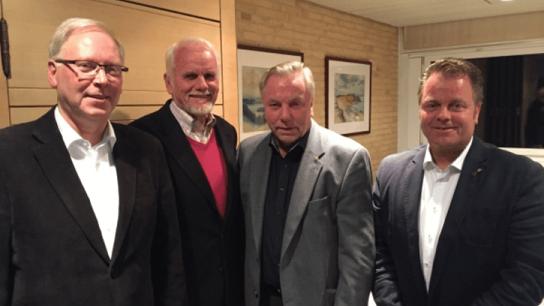 v.l. Erhard Christian Schättiger, Wolfgang Börnsen, Wolfgang Fehrs, Wolf Rüdiger Fehrs v.l. Erhard Christian Schättiger, Wolfgang Börnsen, Wolfgang Fehrs, Wolf Rüdiger Fehrs