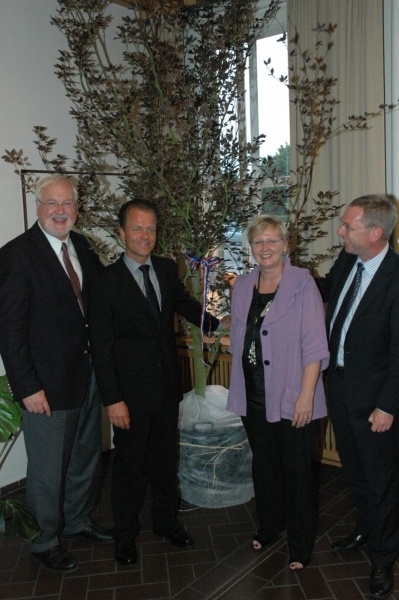 Peter Harry Carstensen, Wolf Rüdiger Fehrs, Sabine Krebs und Torsten Geerdts (v.r.n.l.)