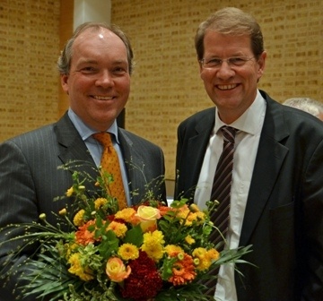 Gratulation von Gero Storjohann, Kreisvorsitzender von Segeberg