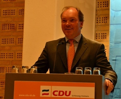 Dr. Murmann bei seiner Dankesrede