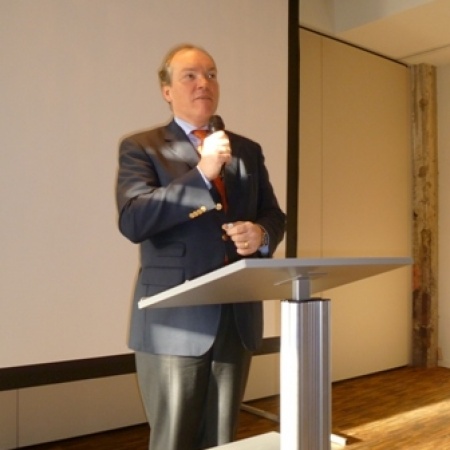 Der CDU-Bundestagsabgeordnete Dr. Philipp Murmann bei seiner Rede.