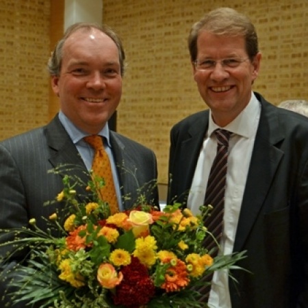 Gratulation von Gero Storjohann, Kreisvorsitzender von Segeberg